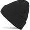 Hatstar 2X Wintermütze schwarz | Damen Beanie Mütze | Herren Feinstrick Beanie | für Frauen Männer Unisex | Cuffed Hats Weich & Warm