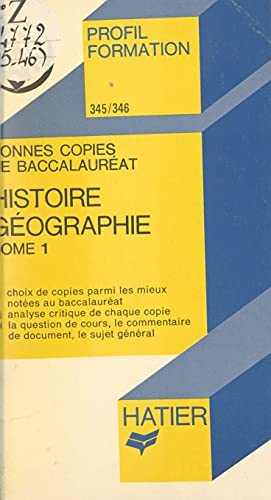 Bonnes copies de bac (1): Histoire-géographie