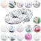Bellochi Growing in style Stillkissen Zwillinge, Stillkissen XXL, Nursing Pillow - Schwangerschaftskissen, Stillkissen groß, Stillhörnchen Baby - Multifunktionale Zwillingsstillkissen Magnolia