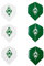SV Werder Bremen Dart Flights 6er-Set