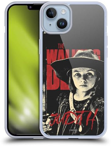 Head Case Designs Offizielle AMC The Walking Dead Judith Staffel 10 Darsteller Portraits Soft Gel Handyhülle Hülle kompatibel mit Apple iPhone 14 Plus