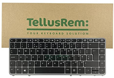 replacement UK non-backlit keyboard for HP 840 G1, 840 G2, 850 G1, 850 G2
