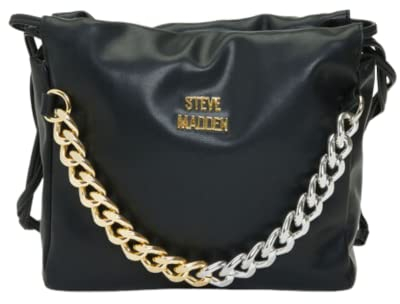 Steve Madden BHattie Umhängetasche, Schwarz, Einheitsgröße