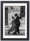Stallmann Design Bilderrahmen mit Passepartout 30x40 cm (Bild 20x30) | Farbe: Schwarz | 30 mm starke Rahmenleiste