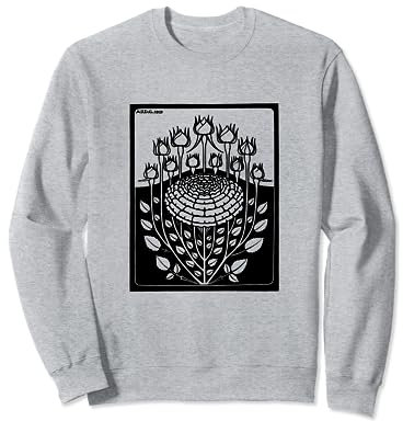 Rose Bush By Julie De Graag Dutch Art From 1919 Sweatshirt