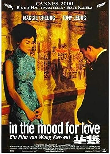 Poster In The Mood For Love Poster, Vintage-Filmplakat, Wandkunst, Bilder, Leinwand, Malerei, Poster Und Drucke, Heimdekoration 50X70Cm Kein Rahmen