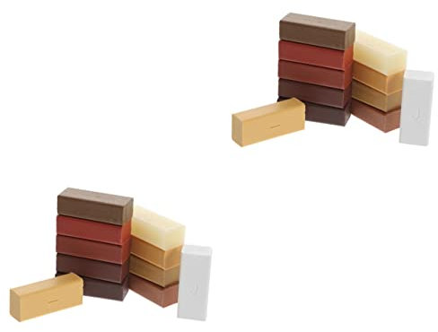 OSALADI 2sets Wood Floor Scratch Remover Kit Laminate Vinyl Floor Filler Tool Floorboards Grout Reviver