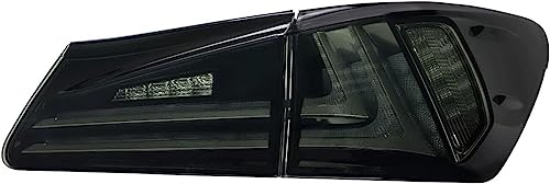 Hochwertiges Rücklicht-Komplettset für Lexus IS IS250 IS350 IS F 2006-2012-Wasserdicht IP67-Rücklicht, Bremslicht, Blinklicht, Rückfahrlicht und Nebelschlusslicht-Qualität und Sicherheit im Dunkeln!