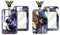 2 Pcs Solo Leveling Anime Porte Badge avec Lanière Tour de Cou, Lanyard avec Porte Cartes, Pour Cartes D'identité Clés Articles Bureau L'école Carte de Bus
