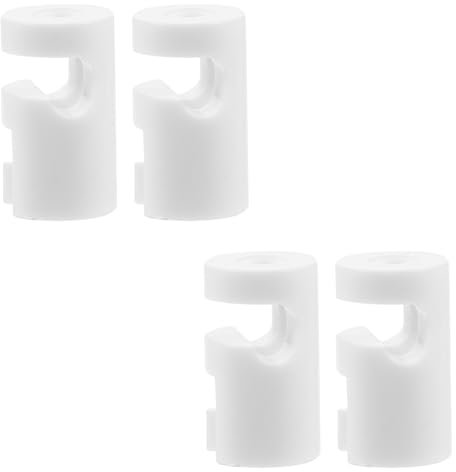 DOITOOL 4pcs Chandelier Power Cord Holder Ceiling Light Clips Cable Gland Strain Relief Grip Cord Fixing Grips for Hanging Lights DIY Cable Fittings