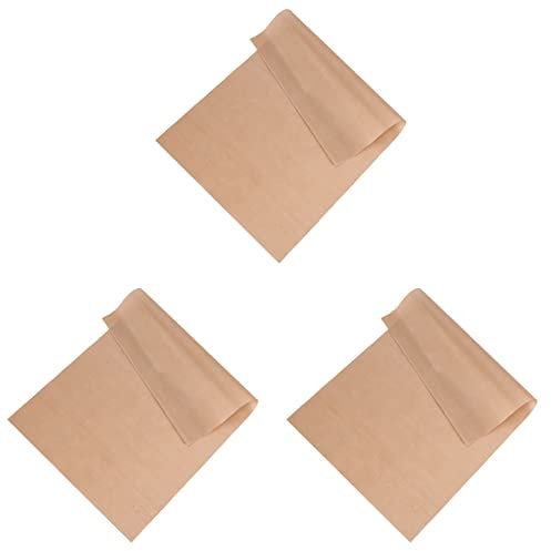 Oikabio 18Pcs PTFE Sheet 40X60cm Reusable Baking Mat Oil-Proof Paper Baking Oven Tool Non-Stick for BBQ