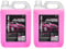 CARSHARK All Season Screenwash 2 x 5 Litres, with Pink Berry Fragrance, Low Smear formula