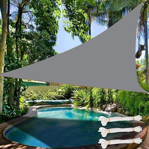 Wasserabweisende Markise, Garten-Sonnenschutz, großes Sonnenschutz-Sonnensegel, wasserdichte Zeltplane, rechtwinkliges/gleichseitiges Dreieck, wasserdichte Sonnenschutzfolie, Markise, Camping-/Pickn