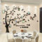 Yabound Wandtattoo Baum, Wandaufkleber Family Stammbaum, 3D DIY Wandsticker Wall Stickers Wanddeko Deko, Bilderrahmen Foto Sticker Wandbilder Wandkunst für Wohnzimmer Schlafzimmer (210 x 150 cm)