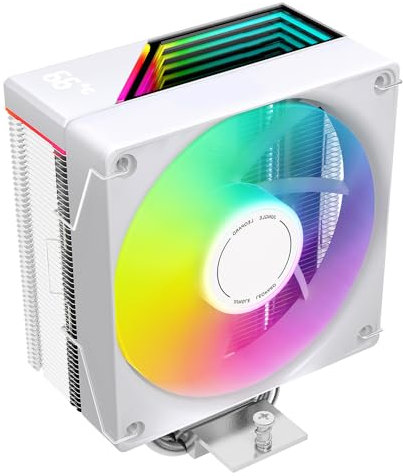 TZMRIT KF420 DGT ARGB CPU with temperature display, for Intel LGA 1700/1200/115X/1851/1366/2011, for AMD AM4/AM5 (WH)