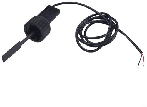 Emiif Wasserdurchflussschalter, einstellbarer Wasserpaddel-Durchflussschalter, Sensor, Wasserstandssensor, Schwimmerkontrollsensor für Wärmepumpe, Warmwasserbereiter, Klimaanlage