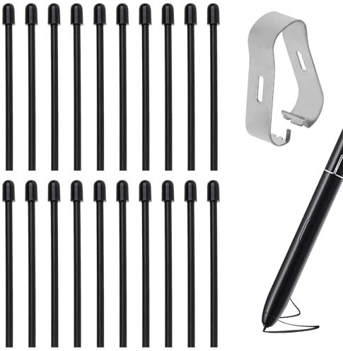 Pointes de Rechange pour Remarkable 2, 20pcs Pointe de Rechange Maker avec Outil, Accessoires d'Écriture avec Clip en Métal, d'Installation Pointe de Stylet Peinture Accessoires d'Écriture
