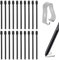 Pointes de Rechange pour Remarkable 2, 20pcs Pointe de Rechange Maker avec Outil, Accessoires d'Écriture avec Clip en Métal, d'Installation Pointe de Stylet Peinture Accessoires d'Écriture