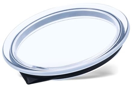 Milchaufschäumer-Deckel für Nespresso Aeroccino 4, Kunststoff Milchaufschäumer-Abdeckung Deckeldichtung Ersatzteile passt für Nespresso Milchaufschäumer-Zubehör (Schwarz)