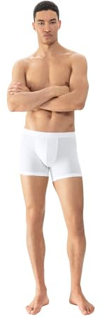 Mey Herren Langer Pyjama Atmungsaktiv Serie Dry Cotton Breeze | Körpernahe Passform, Erstklassiger Komfortbund, Weiche Beinabschlüsse, Angenehmes Tragegefühl, Gr. 4-8