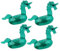 JOINPAYA 4 Pièces Course de Licorne Decoration Fete décoration Fete Accessoire de Piscine Accessoires pour Piscine Gonflable décorations de fête de Licorne Porte-gobelet Flottant Green
