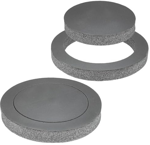 tomzz Audio 7700-004 Fast Rings Schaumstoff-Dichtringe für 165er Lautsprecher Einbau in Fahrzeugtüren