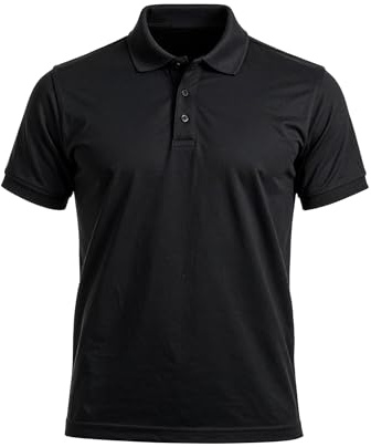 STEXFIT Polo Uomo Manica Corta in Cotone, Comoda e Traspirante, Polo da Uomo Taglio Moderno - M / 5XL