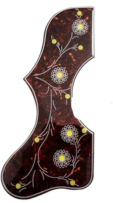 Pickguard De Guitare Professionnel Plaque Incrustée De Coquille Dormeau De 2 Mm Dépaisseur Main Gauche Et Main Droite(27)