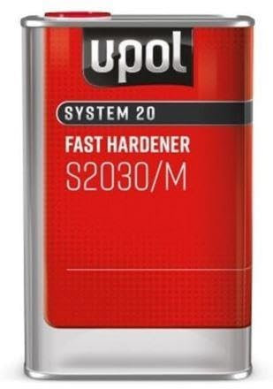 U-POL S2030/M Fast Hardener 500ml Ideal For Spot & Panel Repairs & 2K Paints & Primers