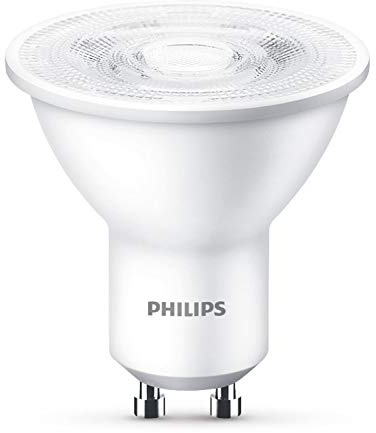 Philips LED GU10 Lampe, 50W, Reflektor, warmweiß, 3er Pack
