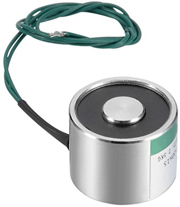 sourcing map DC12V 25N Force Eelectric Lifting Magnet Elektromagnet Solenoid Lift Holding 20x15mm