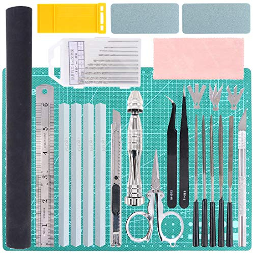 Keadic Gundam Modeler Lot de 43 outils de base pour modélisme professionnel Gundam