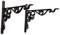 Selections Cast Iron Decorative Hanging Basket Bracket 35cm (Pack of 2)