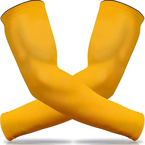 beister Flexibilität Komprimierung Arm Sleeves Herren Damen Unifarben UV-Sonnenschutz Arm Ärmel UPF 50+ Running Armlinge Tattoo Armstulpen Basketball, Fußball, Volleyball, Reiten, Gaming Armstrumpf