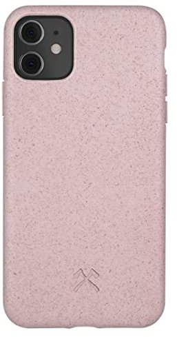 Woodcessories - Handyhülle kompatibel mit iPhone Xr Hülle rosa - Nachhaltig aus Pflanzen