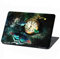 Laptop Folie Cover: Strange Klebefolie Notebook Aufkleber Schutzhülle selbstklebend Vinyl Skin Sticker (15 Zoll, LP34 Mystical Time)