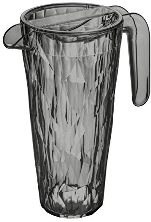 Koziol Superglas Krug 1,5l Club transparent grau
