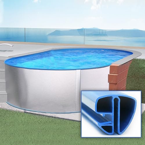 Oval Pool 530 x 320 x 120 cm | Grund Set | Innenhülle 0.8 mm, Spezial Handlauf