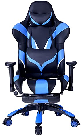 Premium Gaming Stuhl/Schreibtischstuhl Ergonomie – Gaming Chair – Drehstuhl Höhenverstellbar -mit Armlehnen Chefsessel
