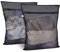 OTraki Bolsa Colada Red Lavadora Grande para Hogar y Hotel con Cremallera de Metal Negro, Saco Lavadora Lavandería para Ropas Delicadas, Abrigo, Vestido, Prendas de Cama, Negro (60 x 80 cm 2PCS)