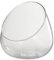 Angoily Clear Glass Vase Slant Cut Bubble Bowl, Terrarium Bowl Globe Planter Candy Dish Fruit Jar, Succulent Round Flowe for Home Office Decorations, Transparent Color, 12X12CM