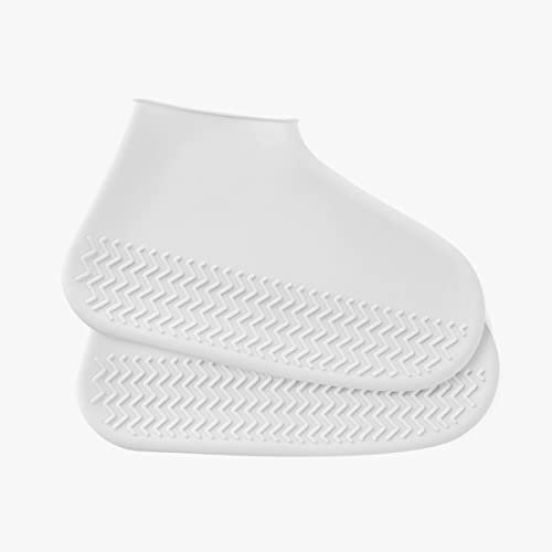 Schuhüberzieher Wasserdicht, Silikon Überziehschuhe, Wiederverwendbare Rutschfeste Überschuhe, Antirutsch Sohle für Regen, Schneetag, Schlammige Straßen