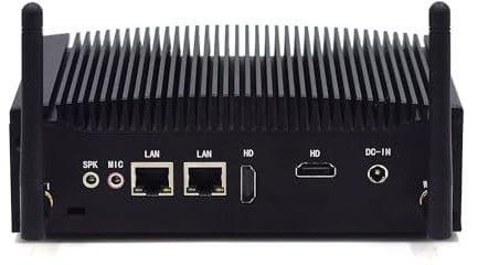 WEIDIAN Lüfterloser PC Industrie Mini PC lüfterlos Win 11 Pro i5 16GB RAM 512GB SSD Core i5 8350U Mini Desktop Computer 4K 2HD, 2RS232 COM, 2Gigabit LAN, 8USB Linux Auto Power On für Business Home