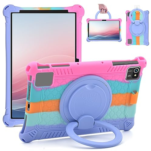 KATUMO Tablet 10.36 Zoll Universal Silikon Hülle für Blackview Tab 11 WiFi 10.36 Zoll / Tab11 SE Cover Case für DOOGEE T20S Tablet 10.4 Zoll/LincPlus T3/CHUWI Tablet 10.36 Zoll/TECLAST T40 Pro