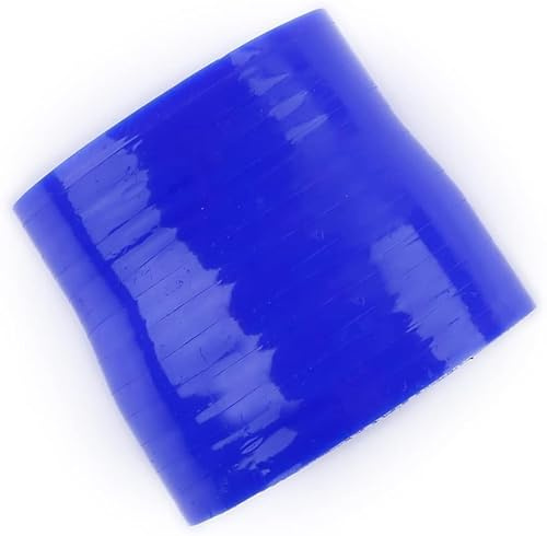 VLOCEMNYE Raccord droit en silicone,ID 8,3 cm(3 1/4)-8,9 cm(3 1/2) pouces,Longueur 76 mm (0,249 pi),Coupleur de tuyauterie 4 plis renforcé pour turbo/refroidisseur/tuyauterie d'admission,Raccords de