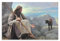 Greg Olsen Gemälde Come As You Are by Greg Olsen, Heimdekoration, Poster, Wandkunst, zum Aufhängen, dekorativer Gemälde-Poster, 40,6 x 5,1 cm