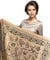 LA FERANI Halstuch Damen Seidentuch Beige 90x90cm | Bandana Seide Satin | Kreuzfahrt Tuch Frühling Sommer Style Stola | Business Style Geschenk Frau Mutter Tochter (3)