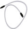 jayzee 50cm Sata 3.0 Iii Sata3 7Pin Cable de Datos Cables Ssd 6Gb/S Cable de Datos de Disco Duro Hdd Con de Nylon Versión Superior (Blanco)