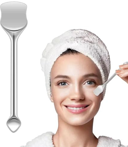 Reccisokz La Pulizia dei Pori del Viso,Strumenti per la Rimozione dei Punti Neri a Doppia Testa,Strumento per la pulizia dei pori in acciaio inossidabile, detergente per l'acne, punti neri, strumento