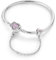 Parmuz 925 Sterling Silber Charms Armband für Frauen Liebe Herz Sommer Ozean Iconic Moments Schlangenkette Armband mit 5A Zirkonia Geschenk für Mutter